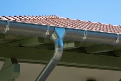 Property with Maintained Gutters